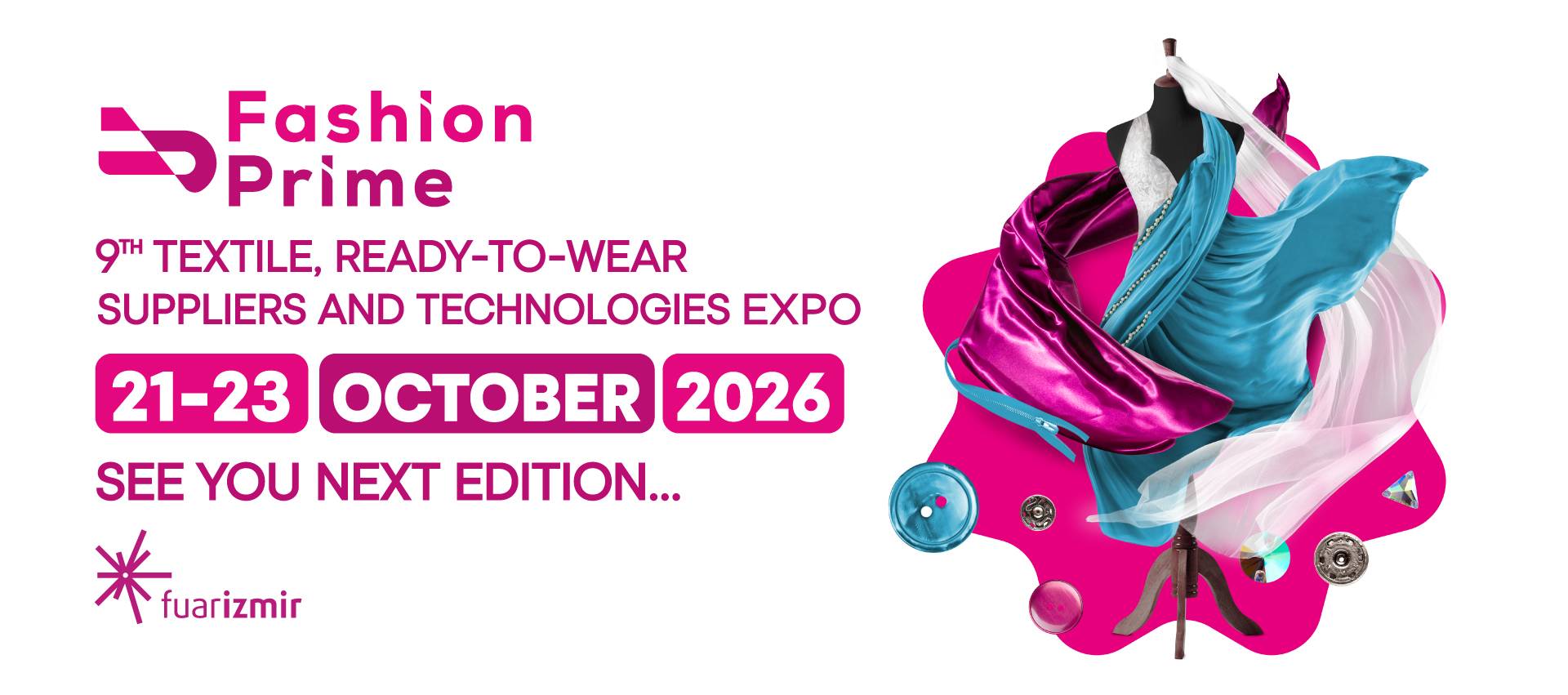  Fashion Prime 2026 exhibition banner