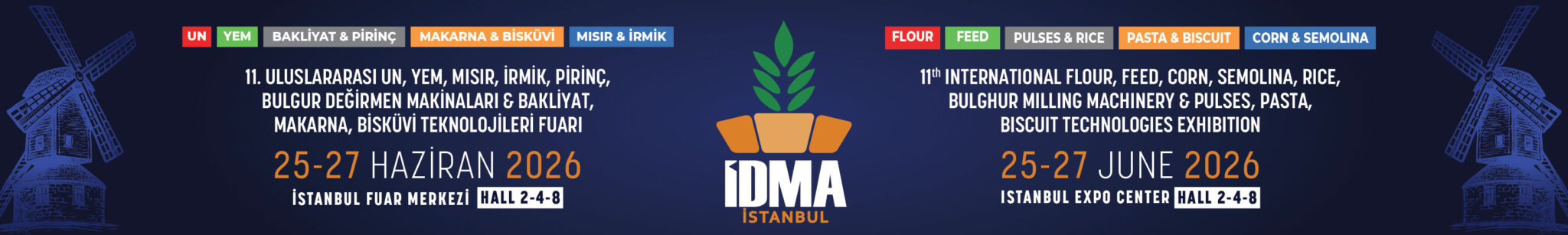 IDMA Istanbul 2026 exhibition banner