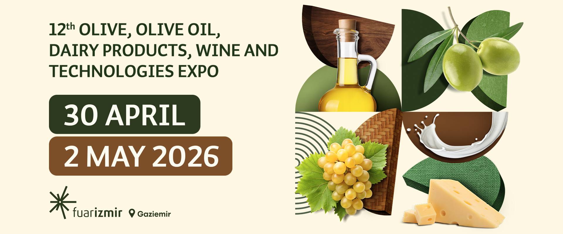 Olivtech 2026 exhibition banner