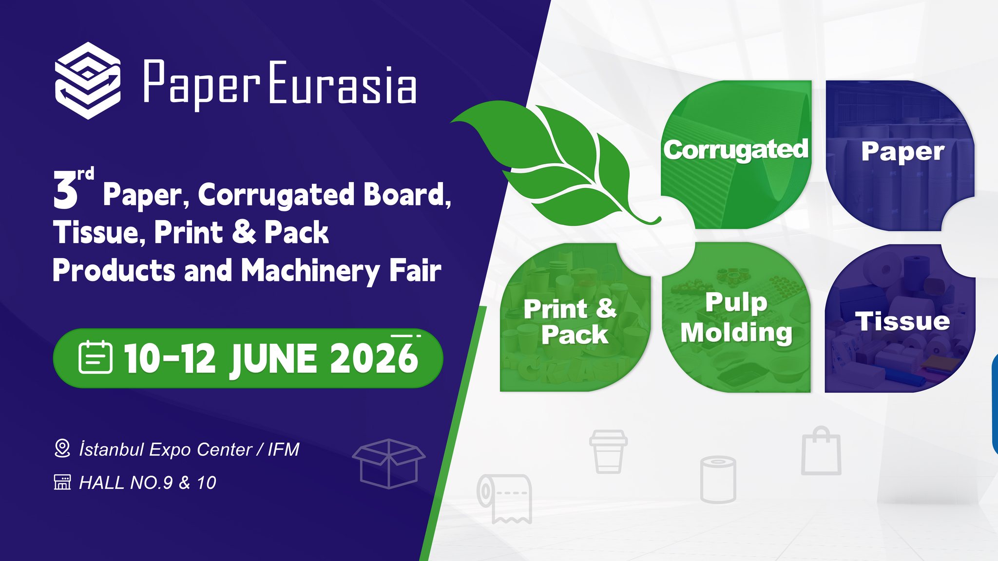 Paper Eurasia 2026 exhibition banner