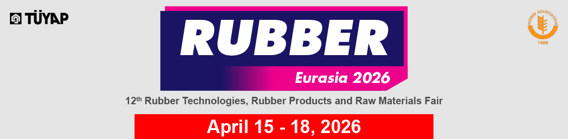 Rubber Istanbul 2026 exhibition banner