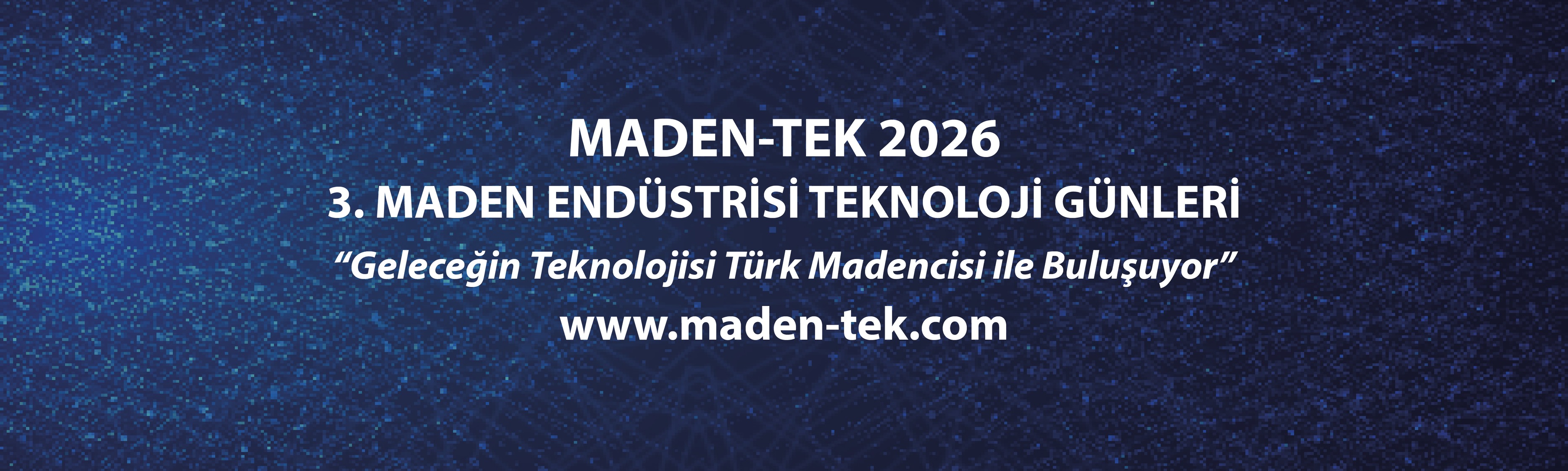 Maden Tech 2026 exhibition banner