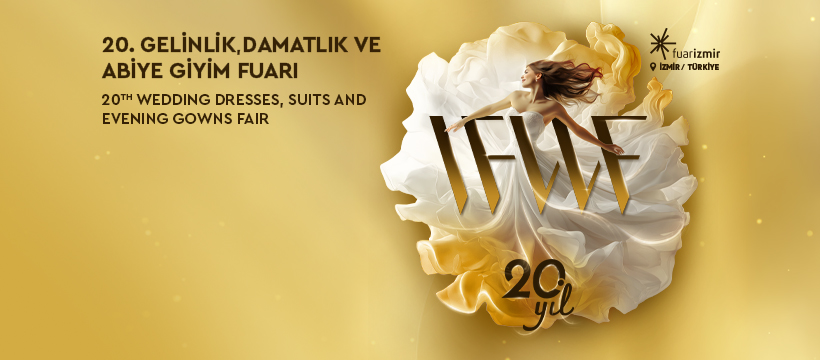 IF Wedding Fashion Izmir 2027 exhibition banner