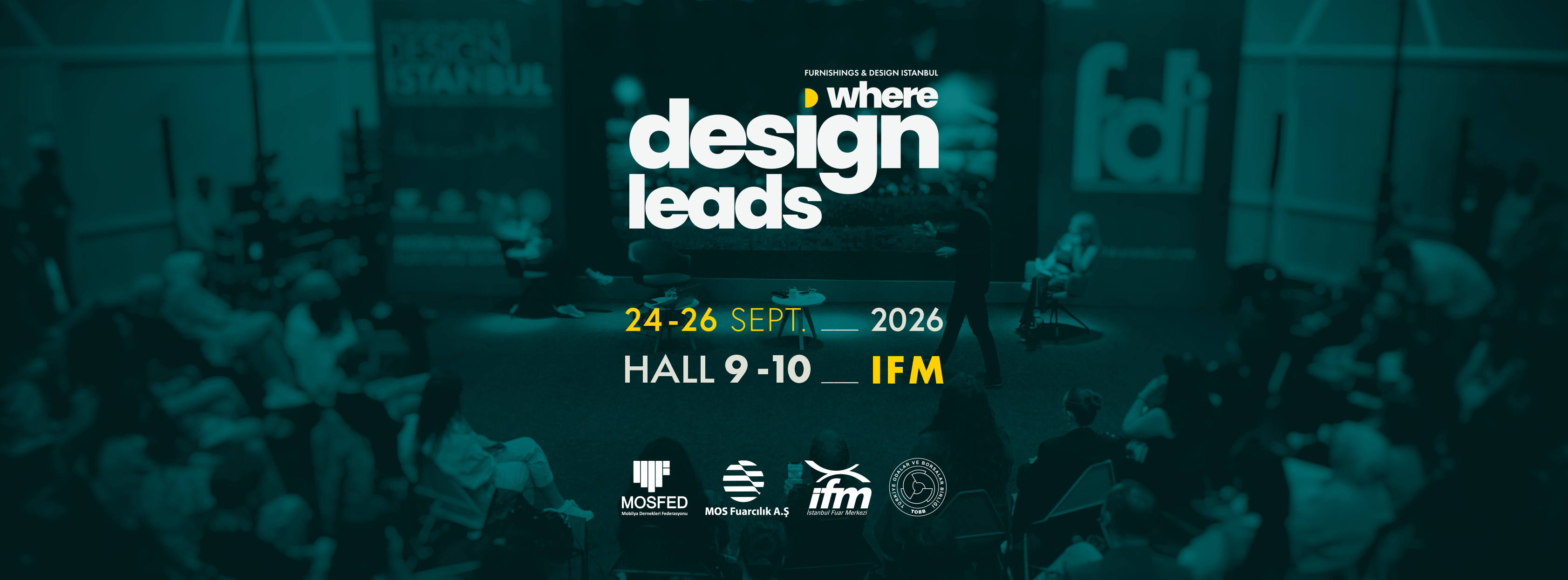 Furnishings and Design Istanbul 2026 banner