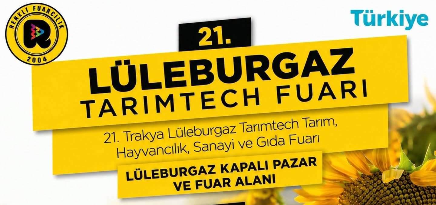 Lüleburgaz Tarımtech 2026 exhibition banner