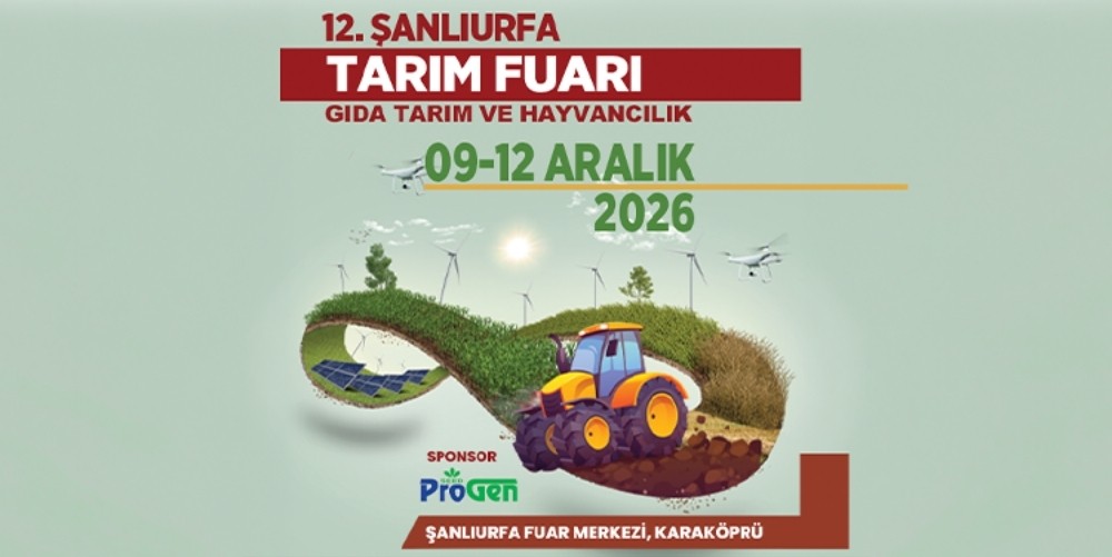 Sanliurfa agriculture fair 2026 banner
