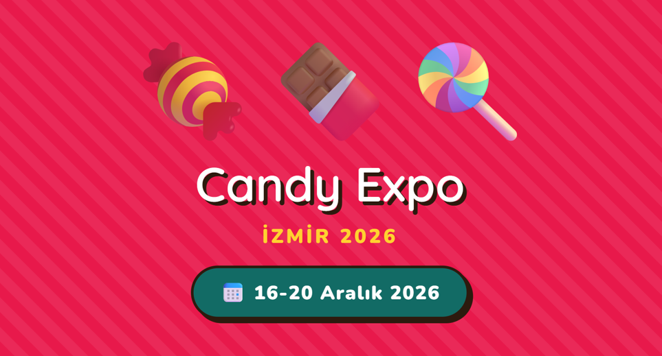 Candy expo 2026 banner