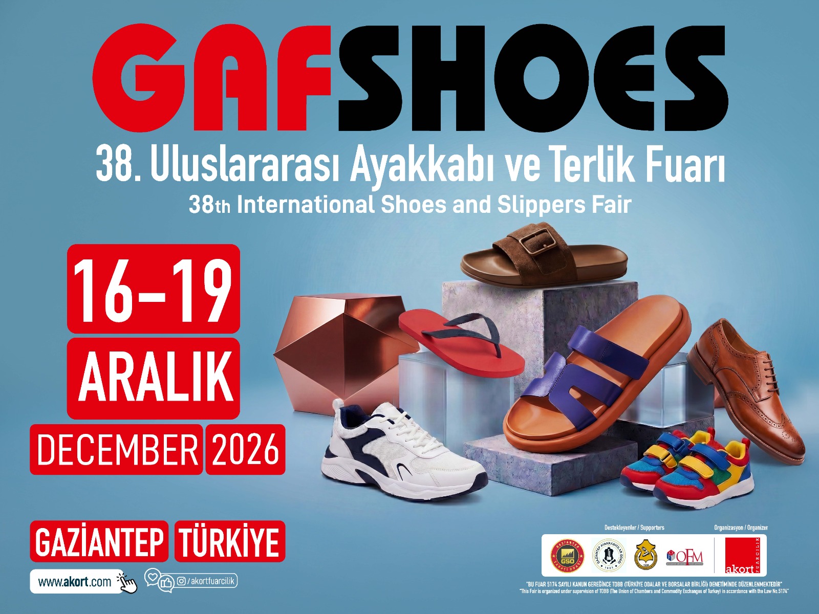 Gafshoes 2026 fuar resmi