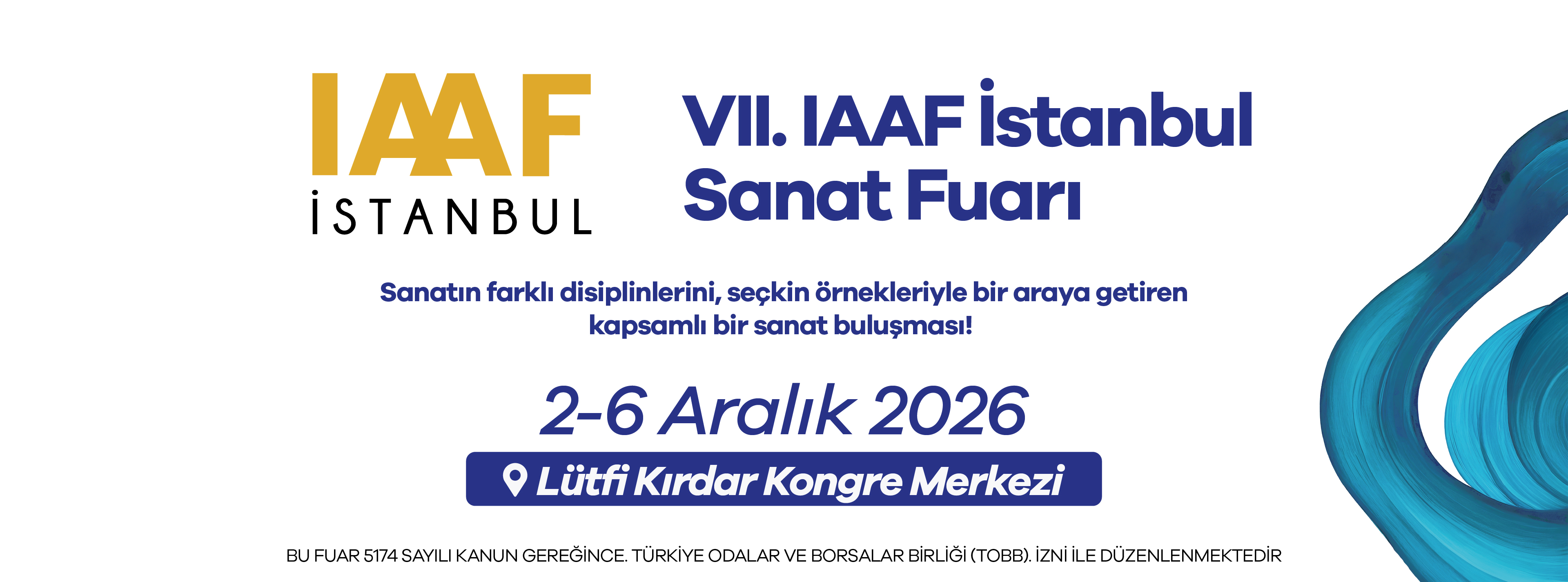 IAAF Istanbul 2026 fuar resmi
