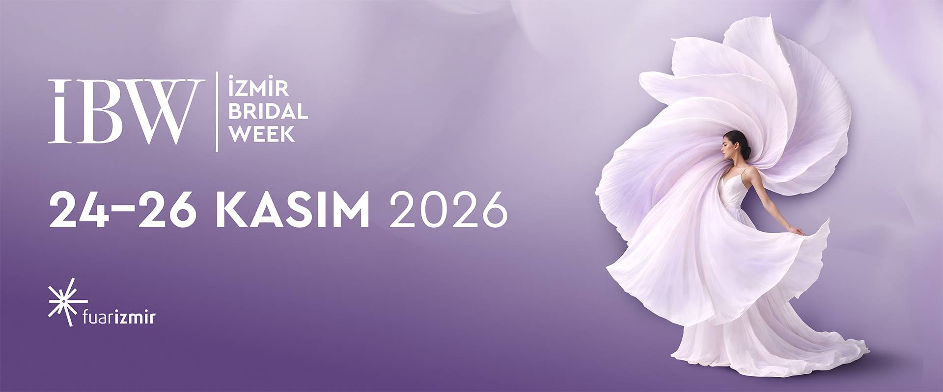 Izmir Bridal Week 2026 banner
