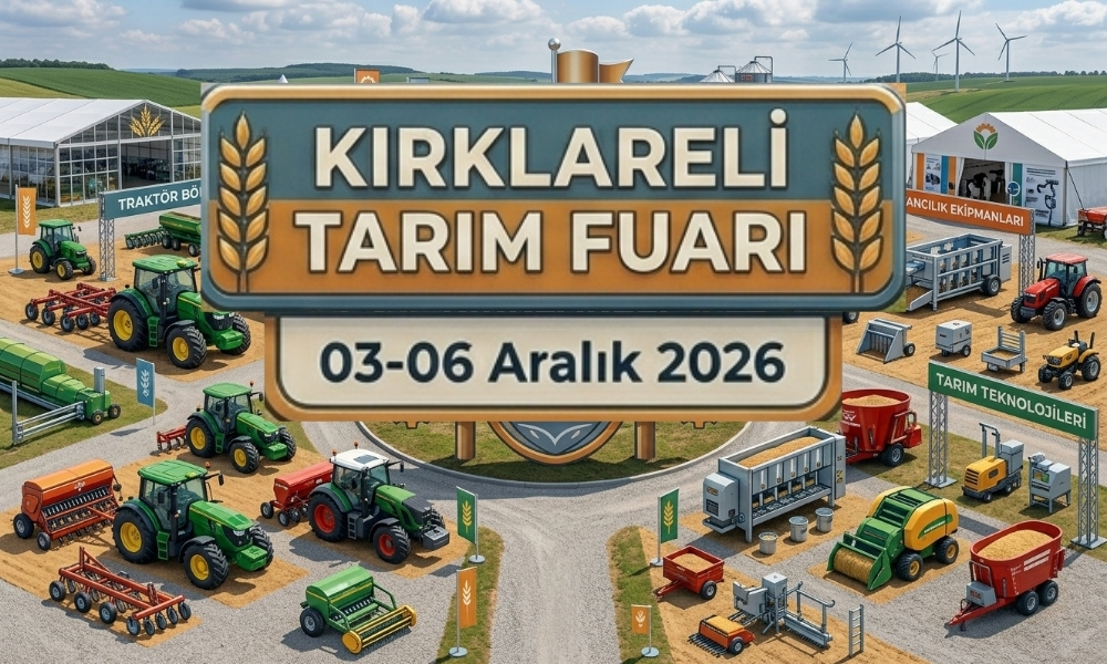 Kirklareli agriculture fair 2026 banner