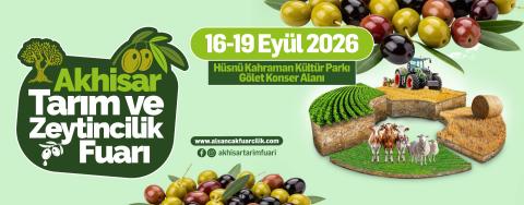 Akhisar Agriculture and Olive Fair 2026 banner